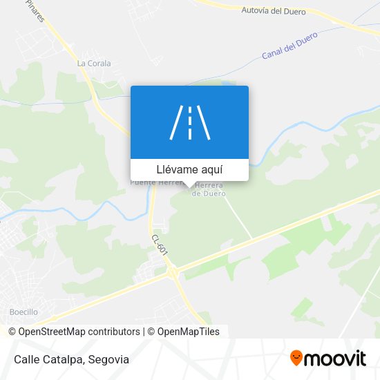 Mapa Calle Catalpa