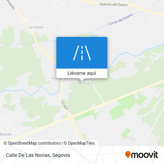 Mapa Calle De Las Norias