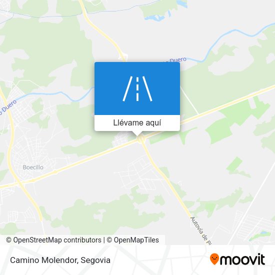 Mapa Camino Molendor