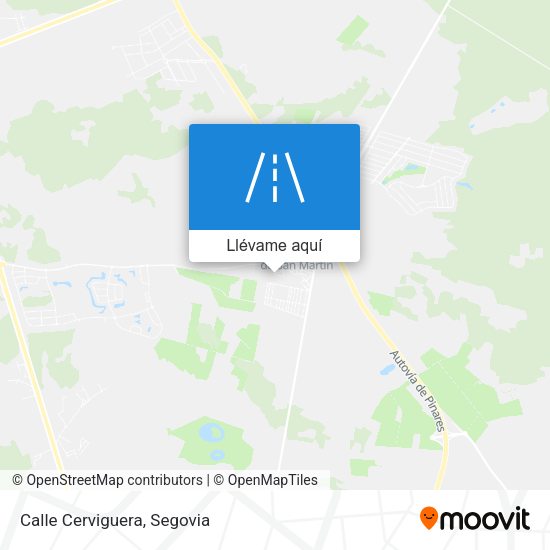 Mapa Calle Cerviguera
