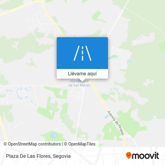 Mapa Plaza De Las Flores
