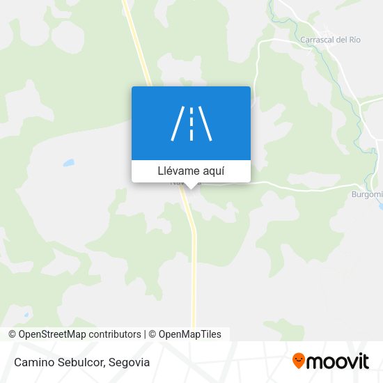 Mapa Camino Sebulcor