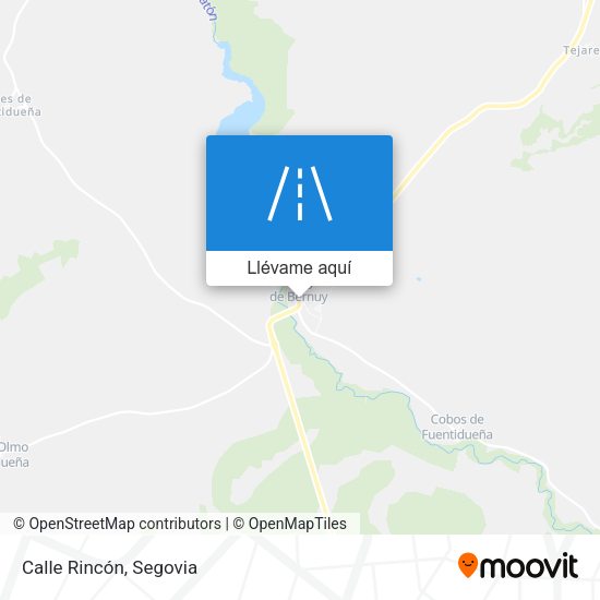 Mapa Calle Rincón