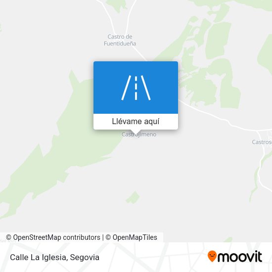 Mapa Calle La Iglesia