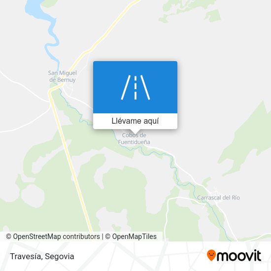 Mapa Travesía