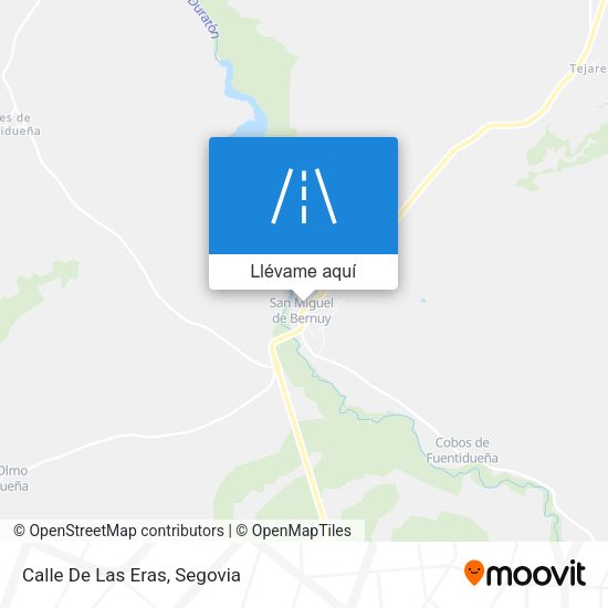 Mapa Calle De Las Eras