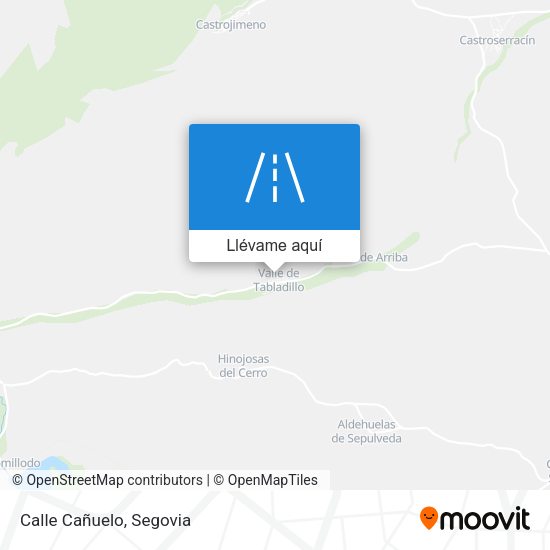 Mapa Calle Cañuelo