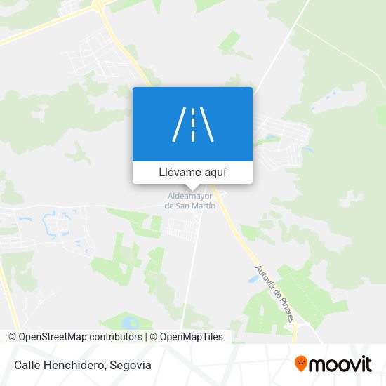 Mapa Calle Henchidero