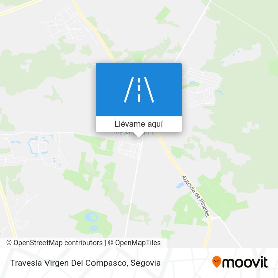 Mapa Travesía Virgen Del Compasco