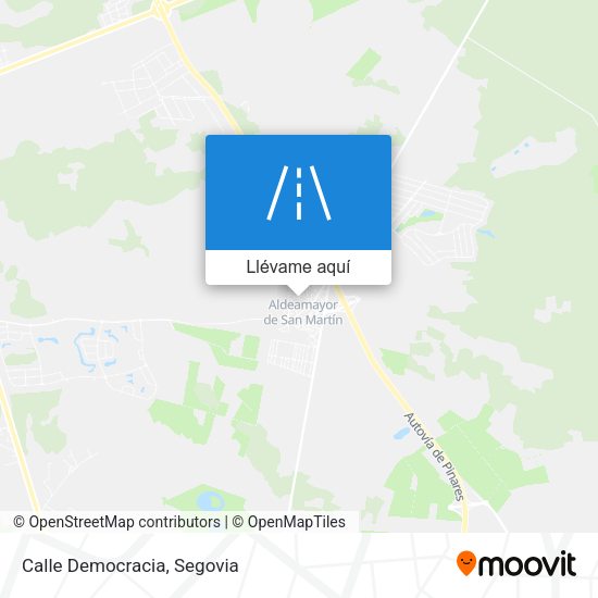 Mapa Calle Democracia