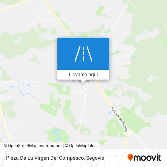 Mapa Plaza De La Virgen Del Compsaco
