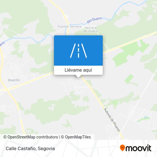 Mapa Calle Castaño