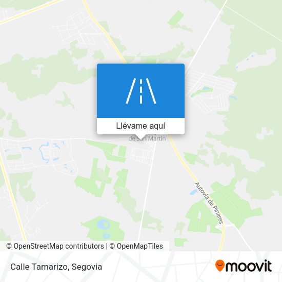 Mapa Calle Tamarizo