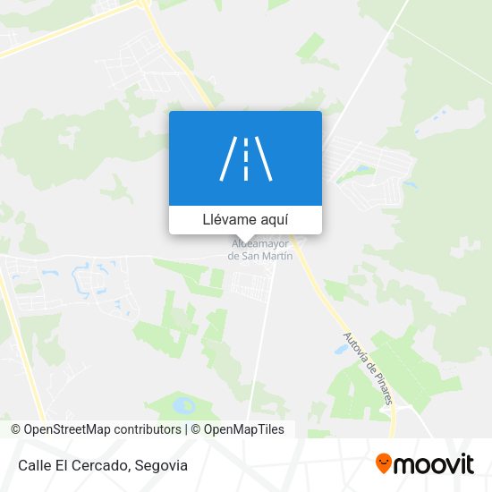 Mapa Calle El Cercado