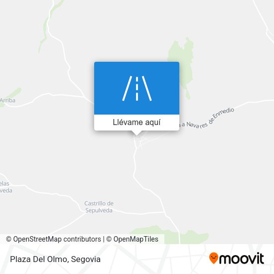 Mapa Plaza Del Olmo