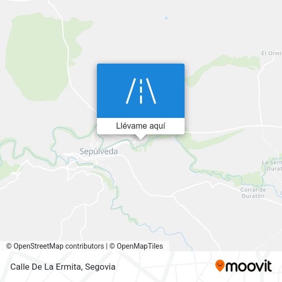 Mapa Calle De La Ermita