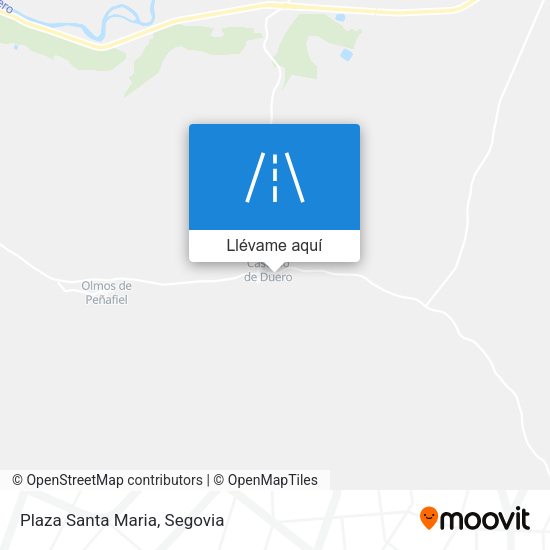 Mapa Plaza Santa Maria