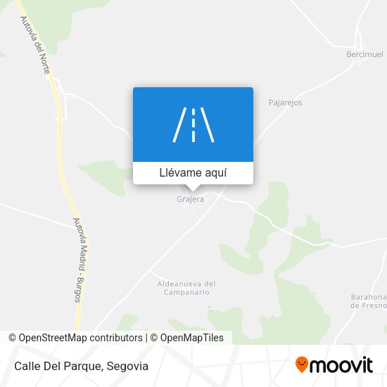 Mapa Calle Del Parque