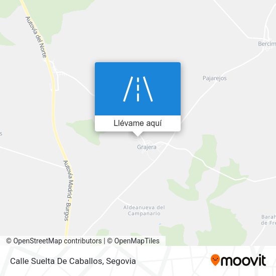 Mapa Calle Suelta De Caballos