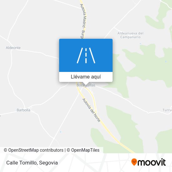 Mapa Calle Tomillo