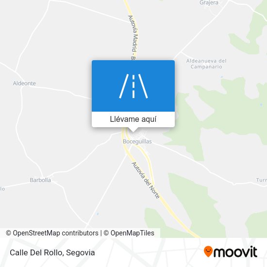 Mapa Calle Del Rollo