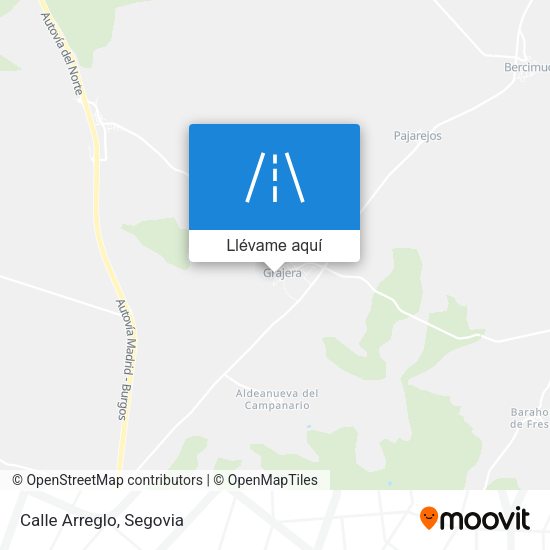 Mapa Calle Arreglo