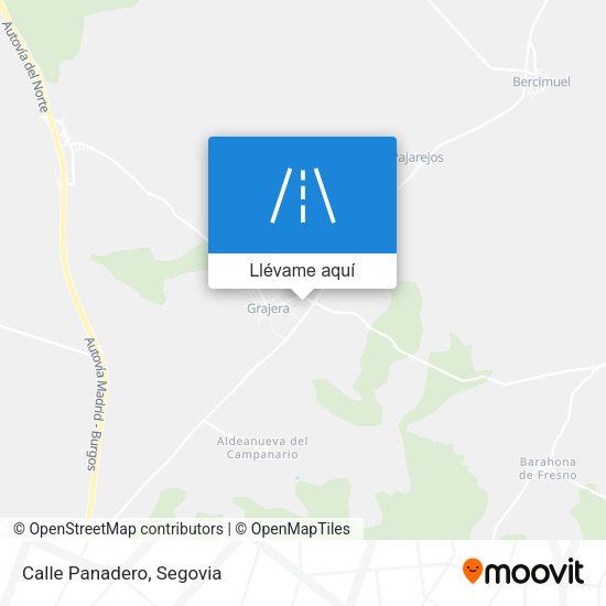Mapa Calle Panadero