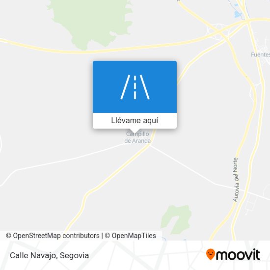 Mapa Calle Navajo
