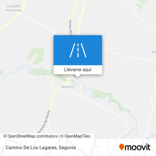 Mapa Camino De Los Lagares
