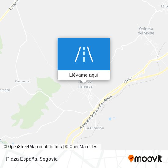 Mapa Plaza España