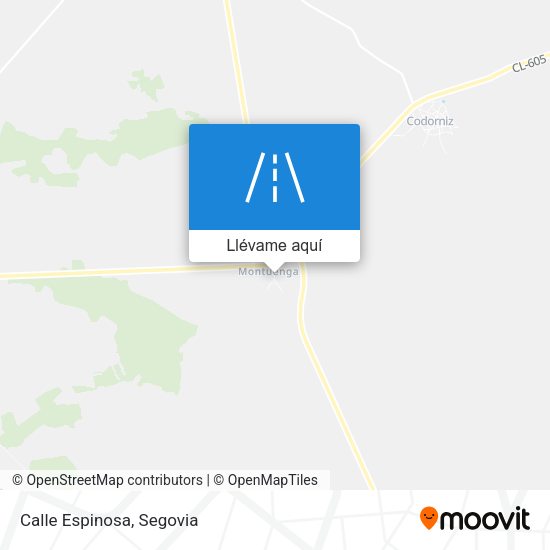 Mapa Calle Espinosa