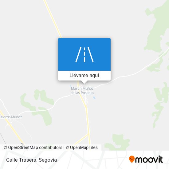 Mapa Calle Trasera