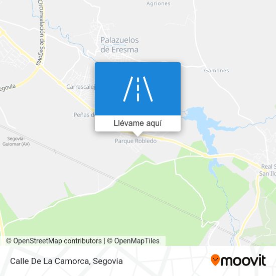 Mapa Calle De La Camorca