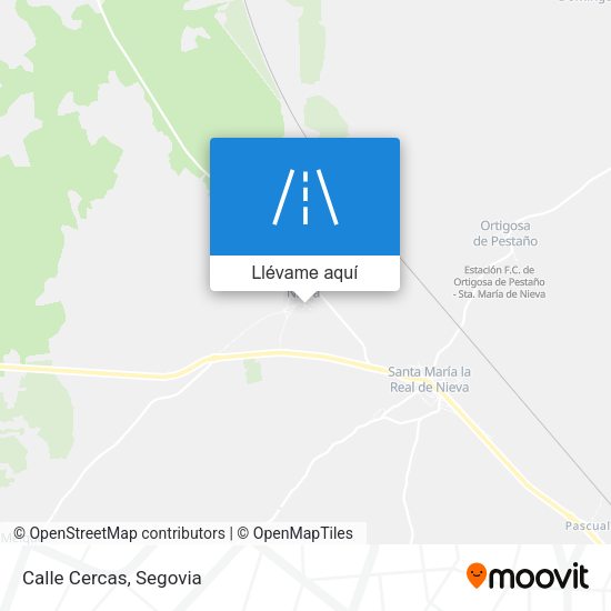 Mapa Calle Cercas