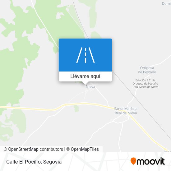 Mapa Calle El Pocillo