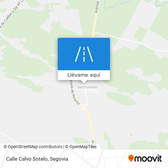 Mapa Calle Calvo Sotelo