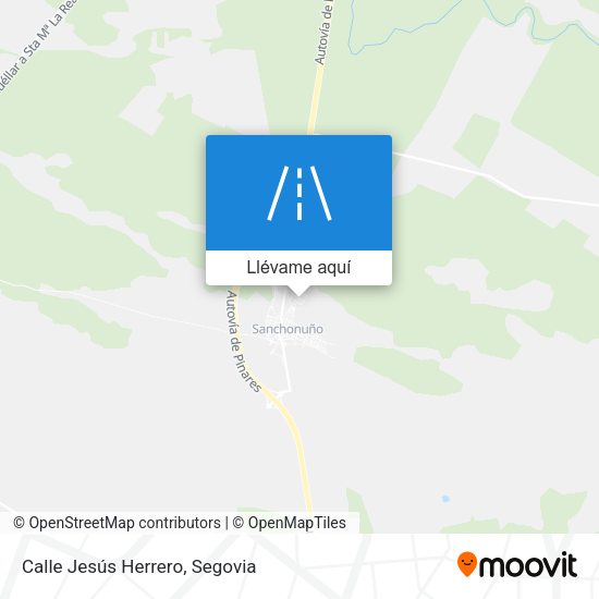Mapa Calle Jesús Herrero