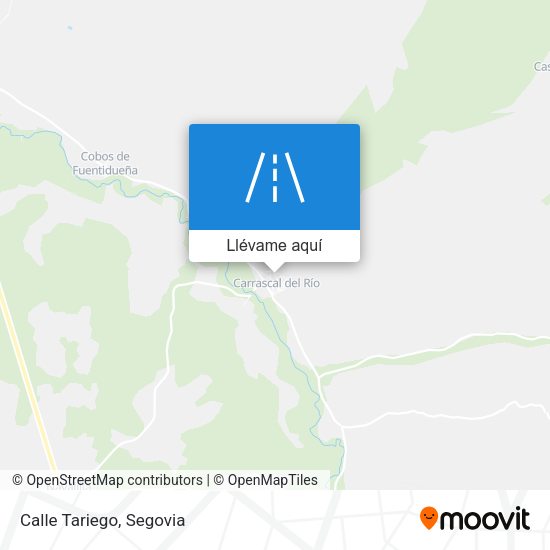 Mapa Calle Tariego