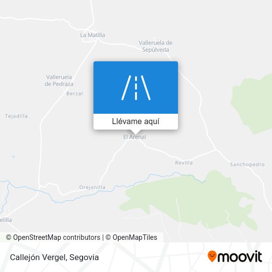 Mapa Callejón Vergel
