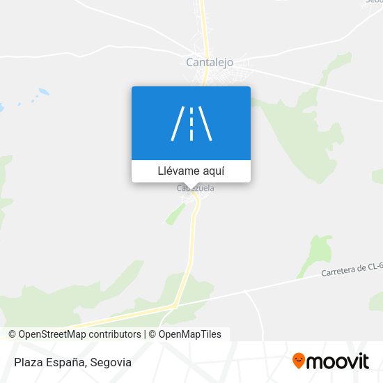 Mapa Plaza España