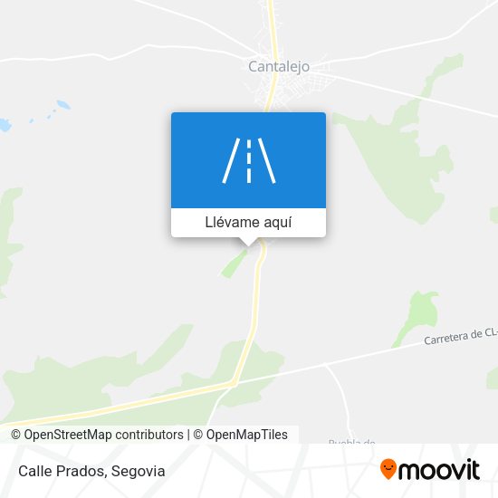 Mapa Calle Prados