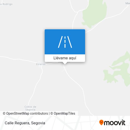 Mapa Calle Reguera