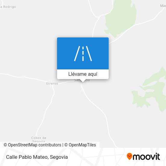 Mapa Calle Pablo Mateo