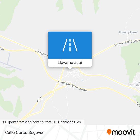Mapa Calle Corta