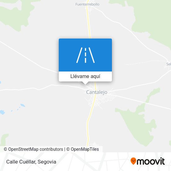 Mapa Calle Cuéllar