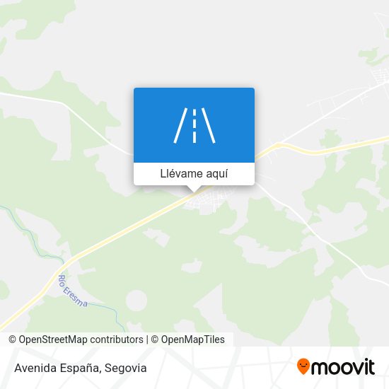 Mapa Avenida España