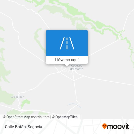 Mapa Calle Batán