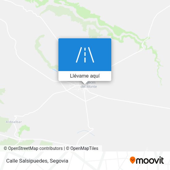 Mapa Calle Salsipuedes
