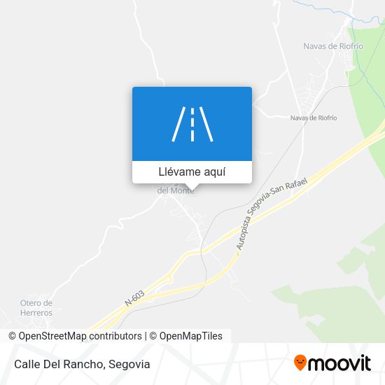 Mapa Calle Del Rancho
