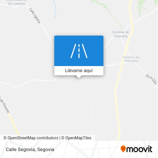 Mapa Calle Segovia
